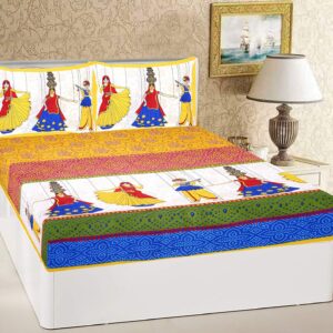 Rajasthani Print Bedsheet